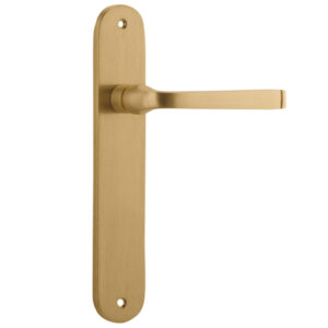 Annecy Levers on Oval Backplate (iver)