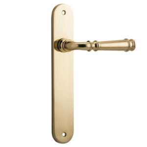 Verona Levers on Oval Backplate (iver)