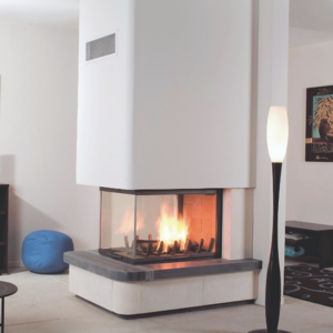 Sculpt Multivision Axis EPI950 Three Sided Wood Fireplace