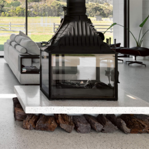 Cheminees Philippe Radiante 846 4V 4 Sided Wood Fireplace