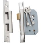 Satin Nickel 57mm External Locks
