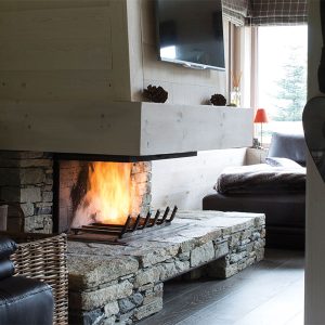 Sculpt Multivision Axis H1200 3V Three Sided Wood Fireplace