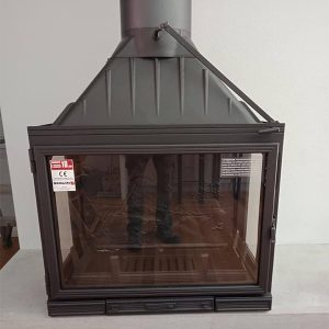Sculpt Multivision Seguin 8000 3V Cheminee Three-Sided Wood Fireplace