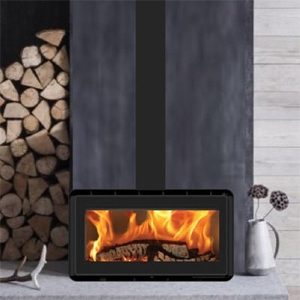 ADF Hayra V85 B Freestanding Wood Fireplace (Castworks)