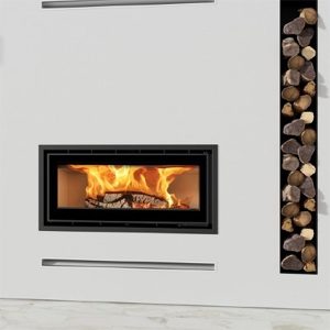 ADF Linea 100 Insert Wood Fireplace (Castworks)