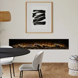 Ambe Linear 72 Deep Electric Fireplace