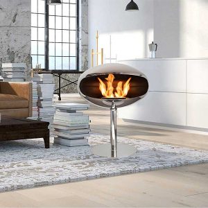 Cocoon Pedestal Bioethanol Fires