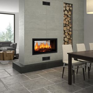 Regency® Mansfield See-Through Wood Fireplace