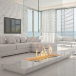 Icon Slimline Linear Bio Ethanol Fireplaces