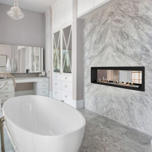 Icon Slimline Double Sided Bioethanol Firebox