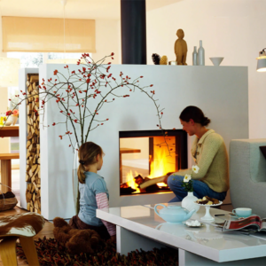 Stuv 21 Double Sided Wood Fires