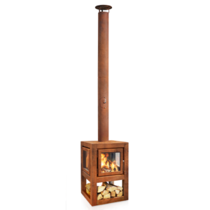 RB73 Quaruba L Outdoor Wood Fire (Mobile)