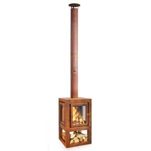 RB73 Quaruba XL Outdoor Wood Fire (Mobile)