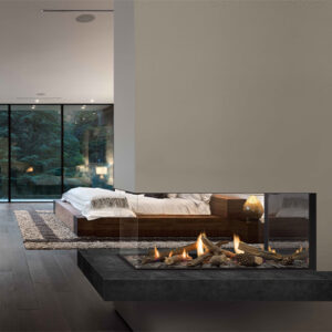 Mode KS1150 Peninsula Fireplace