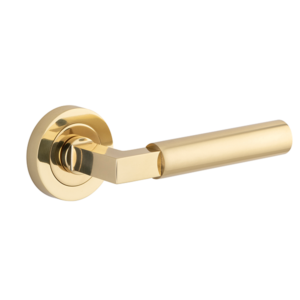 Berlin Levers on Round Rose (iver)