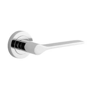 Como Levers on Round Rose (iver)
