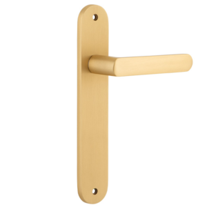 Osaka Levers on Oval Backplate (iver)