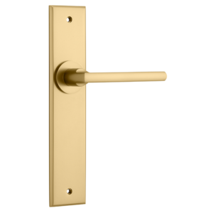 Baltimore Levers on Chamfered Backplate (iver)