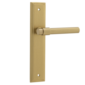 Helsinki Levers on Stepped Backplate (iver)