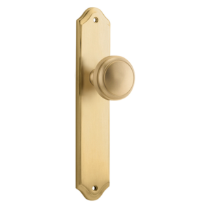Paddington Door Knobs on Shouldered Backplate (iver)