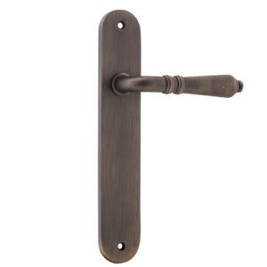 Sarlat Levers on Oval Backplate (iver)