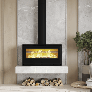 ADF Clare 100S Freestanding Wood Fireplace (Castworks)