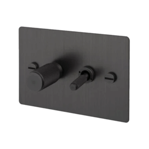 2G Toggle/Dimmer Switch Horizontal (Buster & Punch)