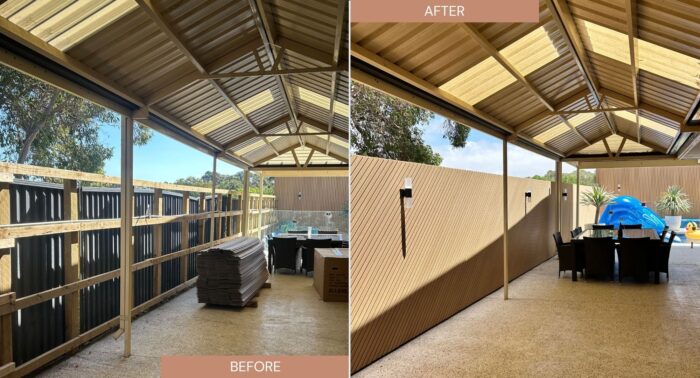 NewTechWood composite cladding design